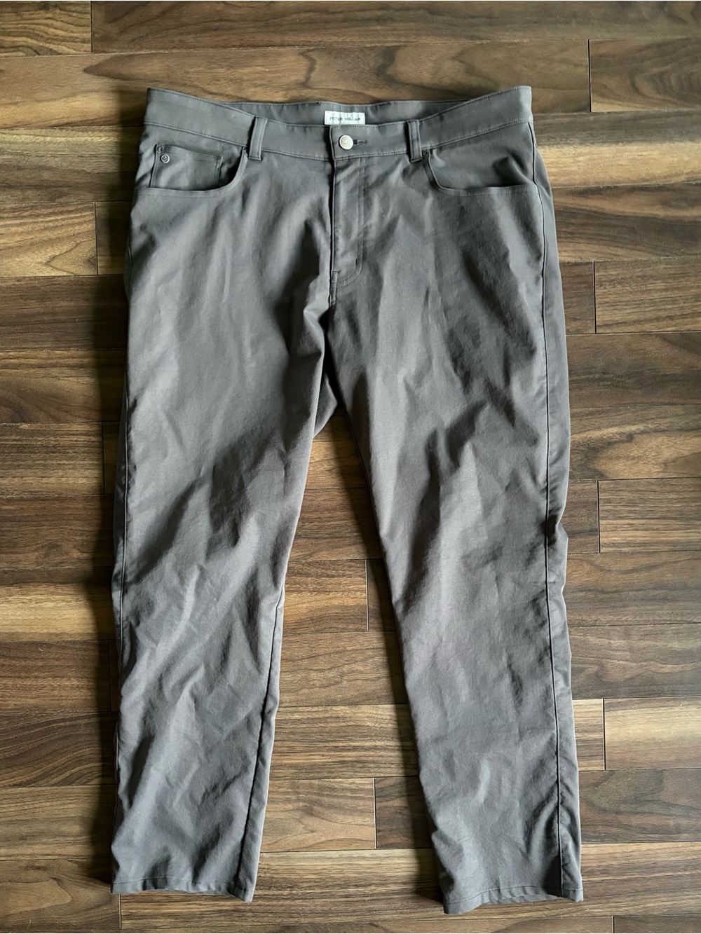 Peter Millar Men's Gray Chino Pants
